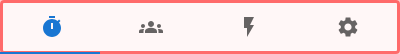 Bottom navigation tabs - all 4 tabs should be visible for hosts